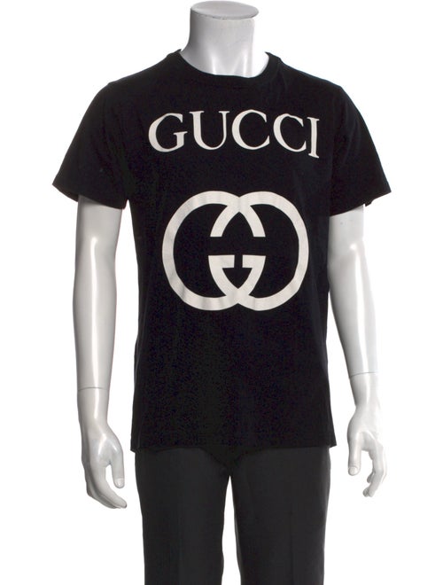 Gucci Interlocking G Logo Crew Neck T-Shirt