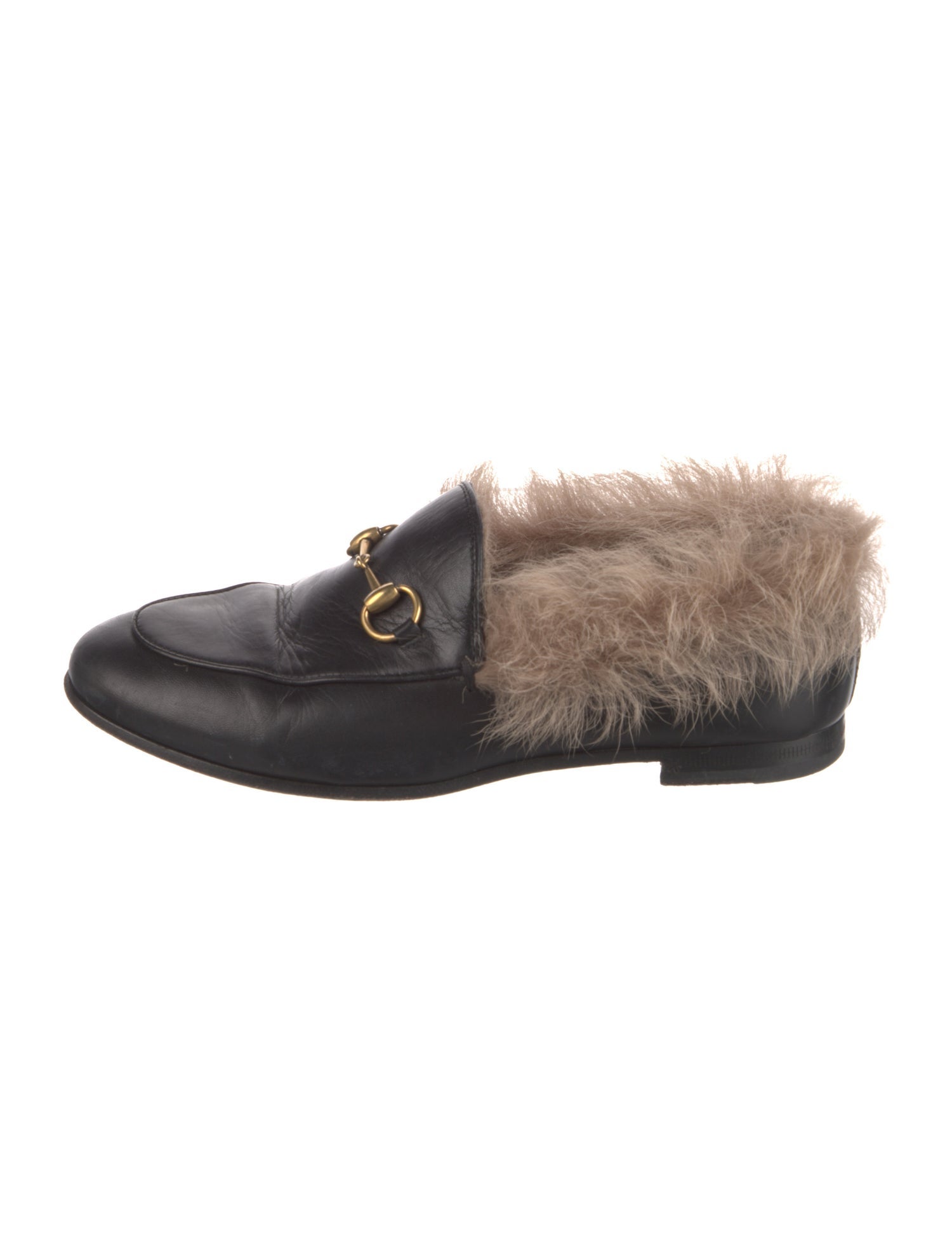 Gucci Horsebit Accent Leather Mules