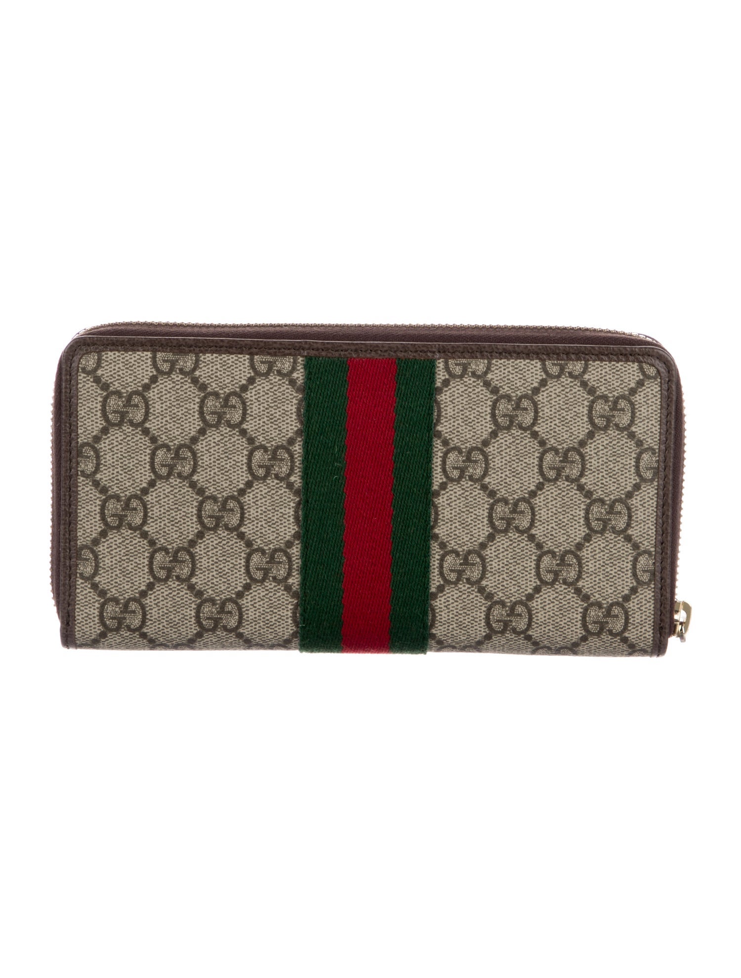 Gucci Vintage GG Supreme Continental Wallet