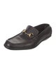 Gucci Horsebit Accent Leather Loafers