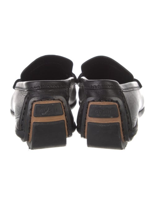 Gucci Horsebit Accent Leather Loafers