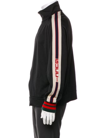 Gucci 2018 Sylvie Web Accent Bomber Jacket