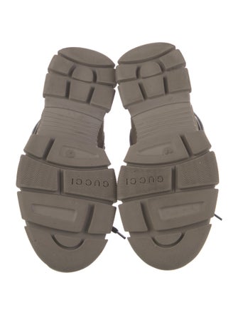 Gucci Leather Hiking Boots