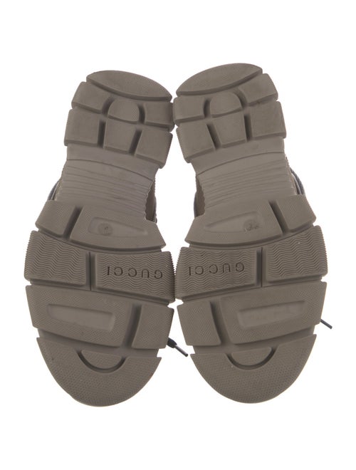 Gucci Leather Hiking Boots