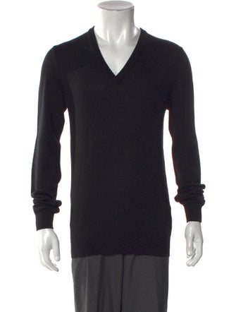 Gucci Web Accent Wool Pullover