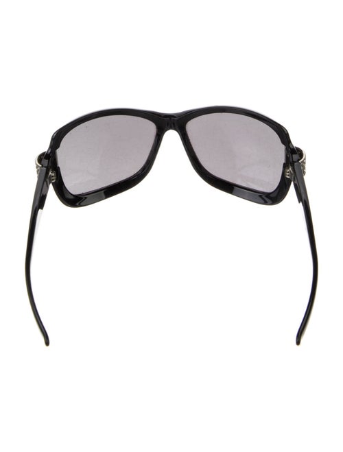 Gucci Microguccissima Pattern Oversize Sunglasses