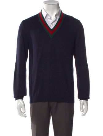 Gucci 2018 Web Accent Pullover