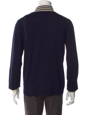 Gucci Bee Accent Wool Pullover