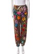 Gucci Floral Print Skinny Leg Pants