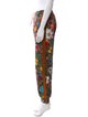 Gucci Floral Print Skinny Leg Pants