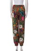 Gucci Floral Print Skinny Leg Pants