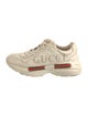 Gucci Web Accent Leather Sneakers