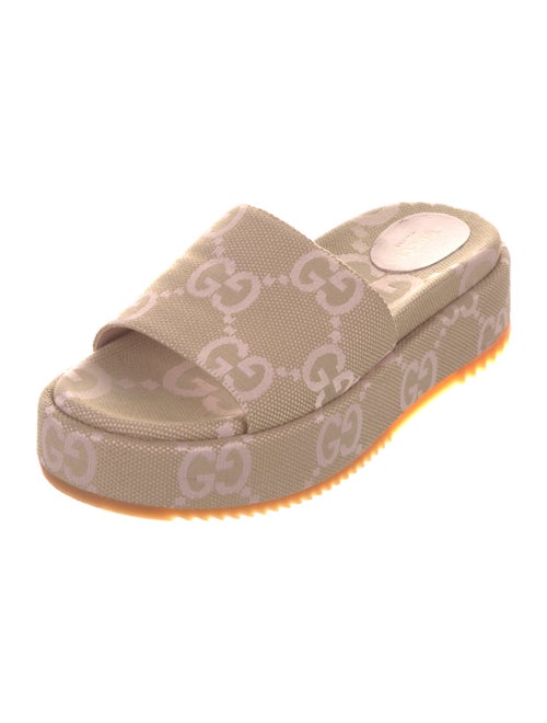 Gucci GG Canvas Canvas Slides