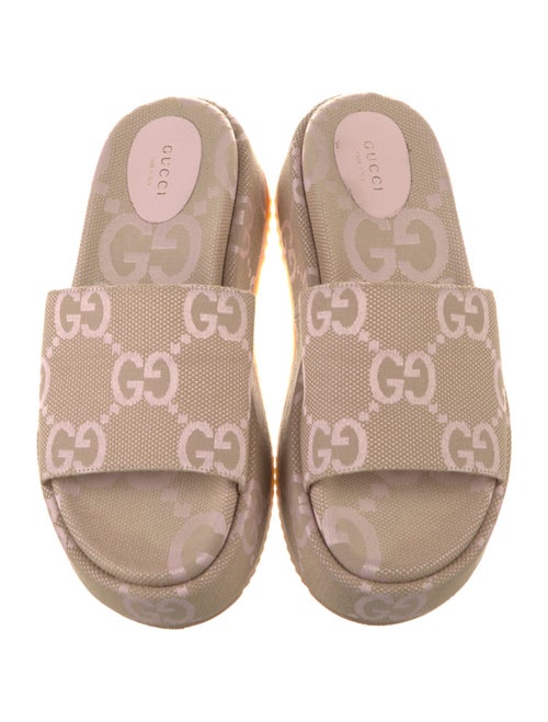Gucci GG Canvas Canvas Slides