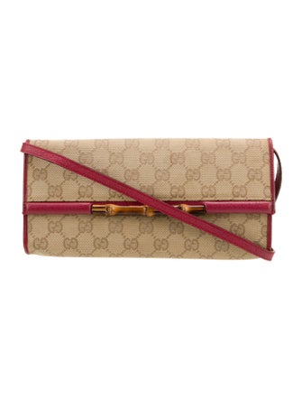 Gucci GG Canvas Bamboo Bar
