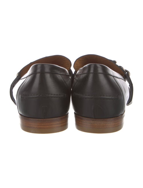 Gucci Horsebit Accent Leather Dress Loafers