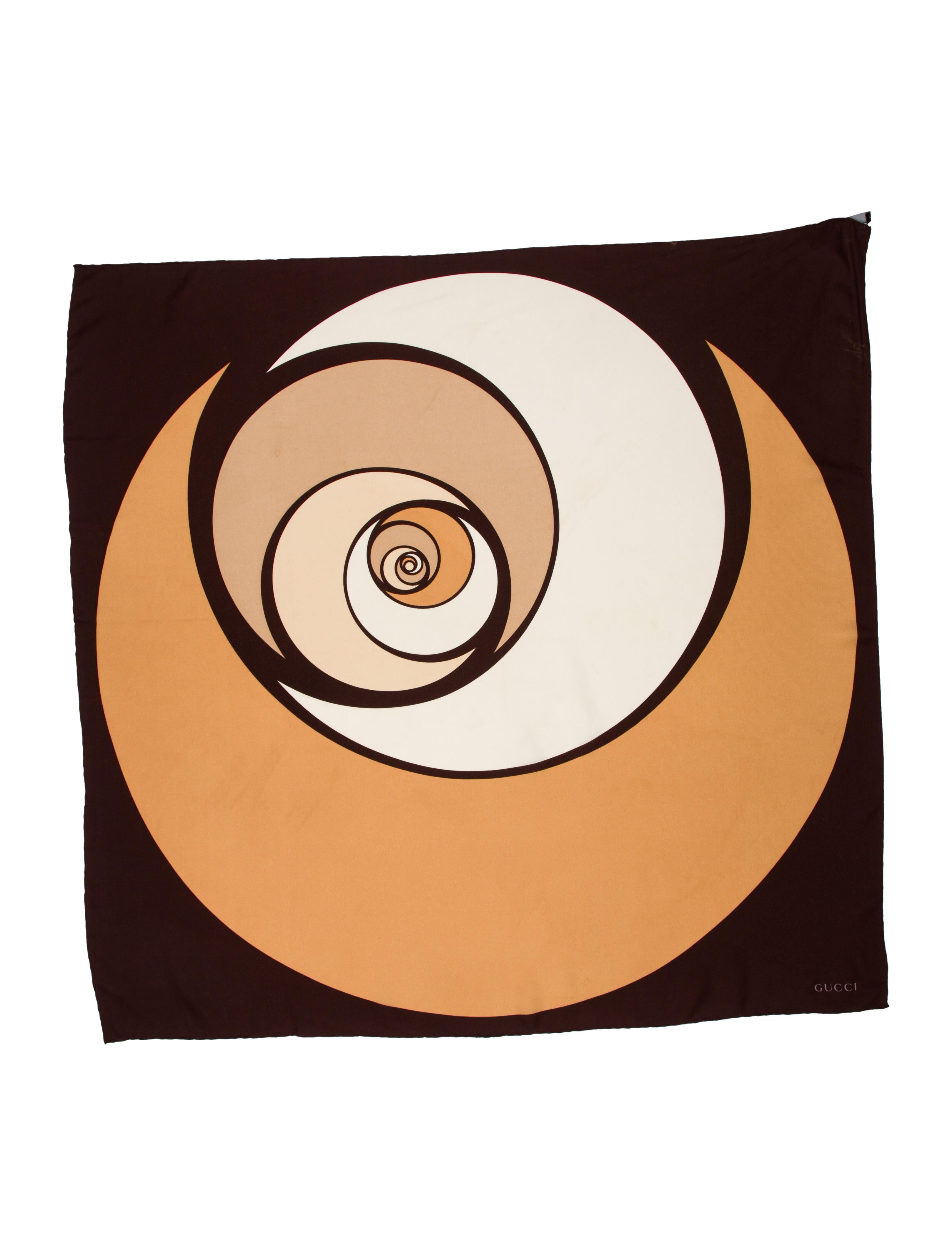 Gucci Silk GG Canvas Scarf