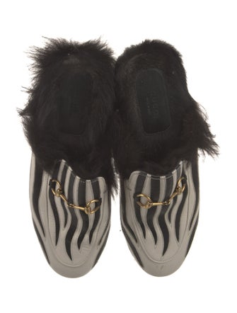 Gucci Horsebit Accent Leather Mules