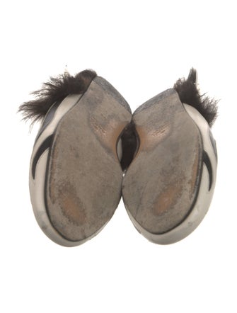 Gucci Horsebit Accent Leather Mules