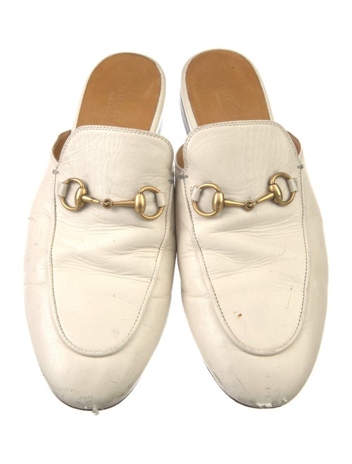 Gucci 1955 Horsebit Accent Leather Mules