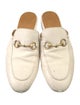 Gucci 1955 Horsebit Accent Leather Mules