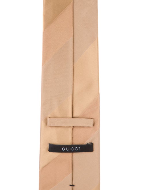Gucci Neutral Pattern SIlk Tie
