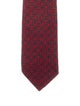 Gucci Red Pattern Silk Tie