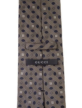 Gucci Silk Patterned Tie
