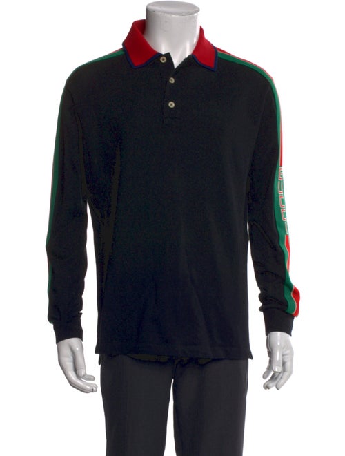 Gucci 2019 Web Accent Polo Shirt