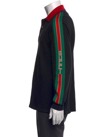 Gucci 2019 Web Accent Polo Shirt