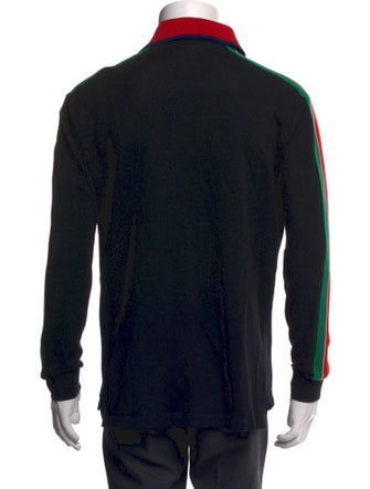 Gucci 2019 Web Accent Polo Shirt
