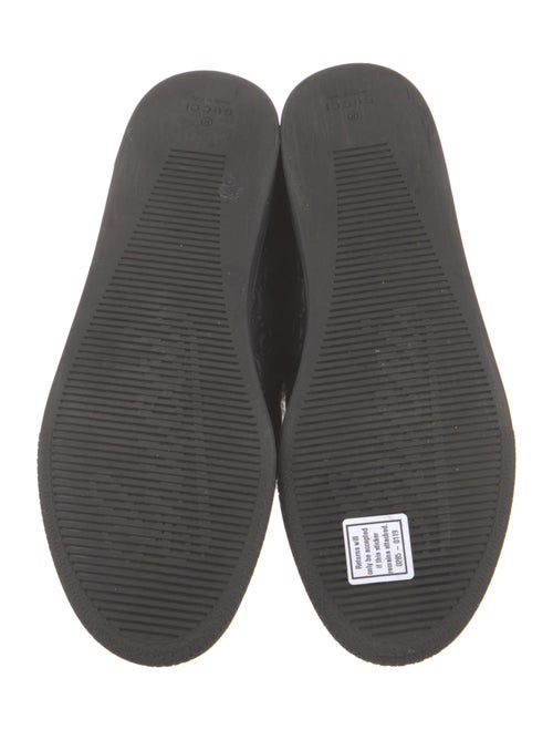 Gucci GG Embossed Leather Wedge Sneakers