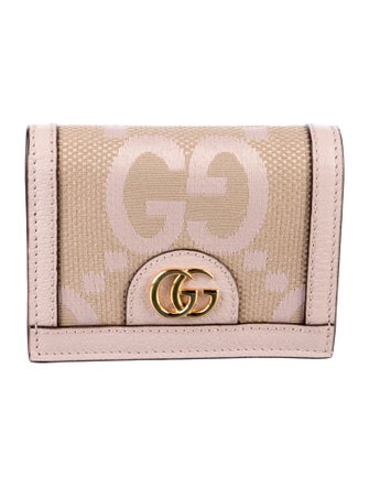Gucci GG Plus Canvas Compact Wallet