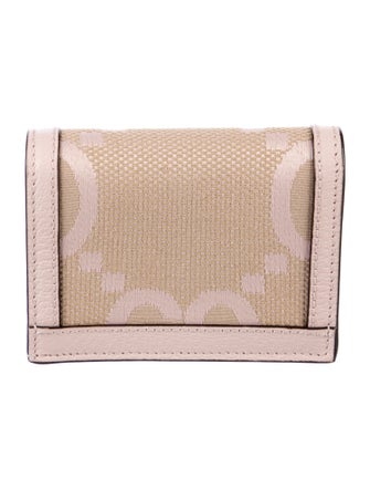 Gucci GG Plus Canvas Compact Wallet