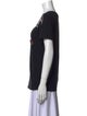 Gucci Graphic Print Scoop Neck T-Shirt