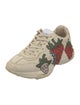 Gucci Leather Graphic Print Chunky Sneakers