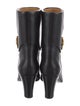 Gucci Hasler Horsebit Accent Leather Boots