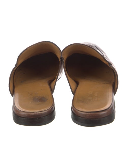 Gucci Mules Horsebit Accent Slippers