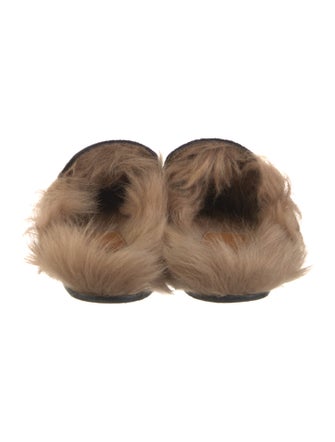 Gucci Horsebit Accent Velvet Mules
