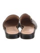 Gucci Horsebit Accent Leather Mules