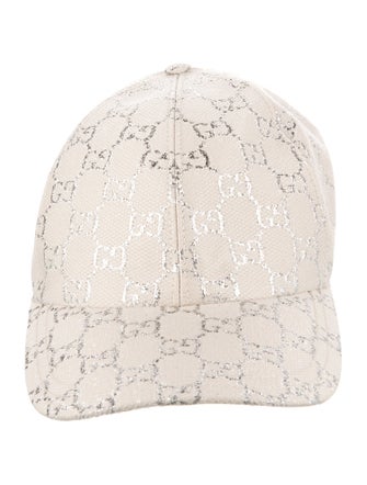 Gucci Logo Cotton Baseball Hat