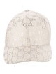 Gucci Logo Cotton Baseball Hat