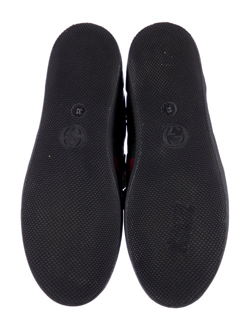 Gucci Toddler Boys' Logo print Web Accent Low-Top Leather Sneakers