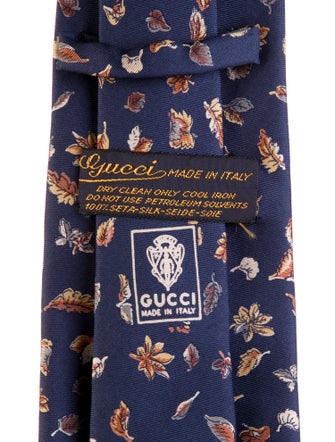 Gucci Pattern Print Tie