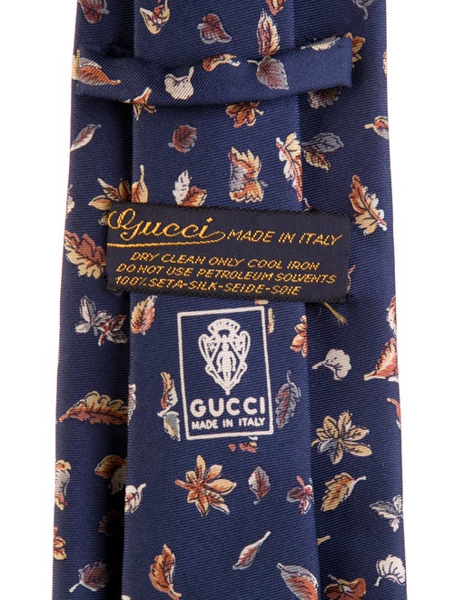 Gucci Pattern Print Tie