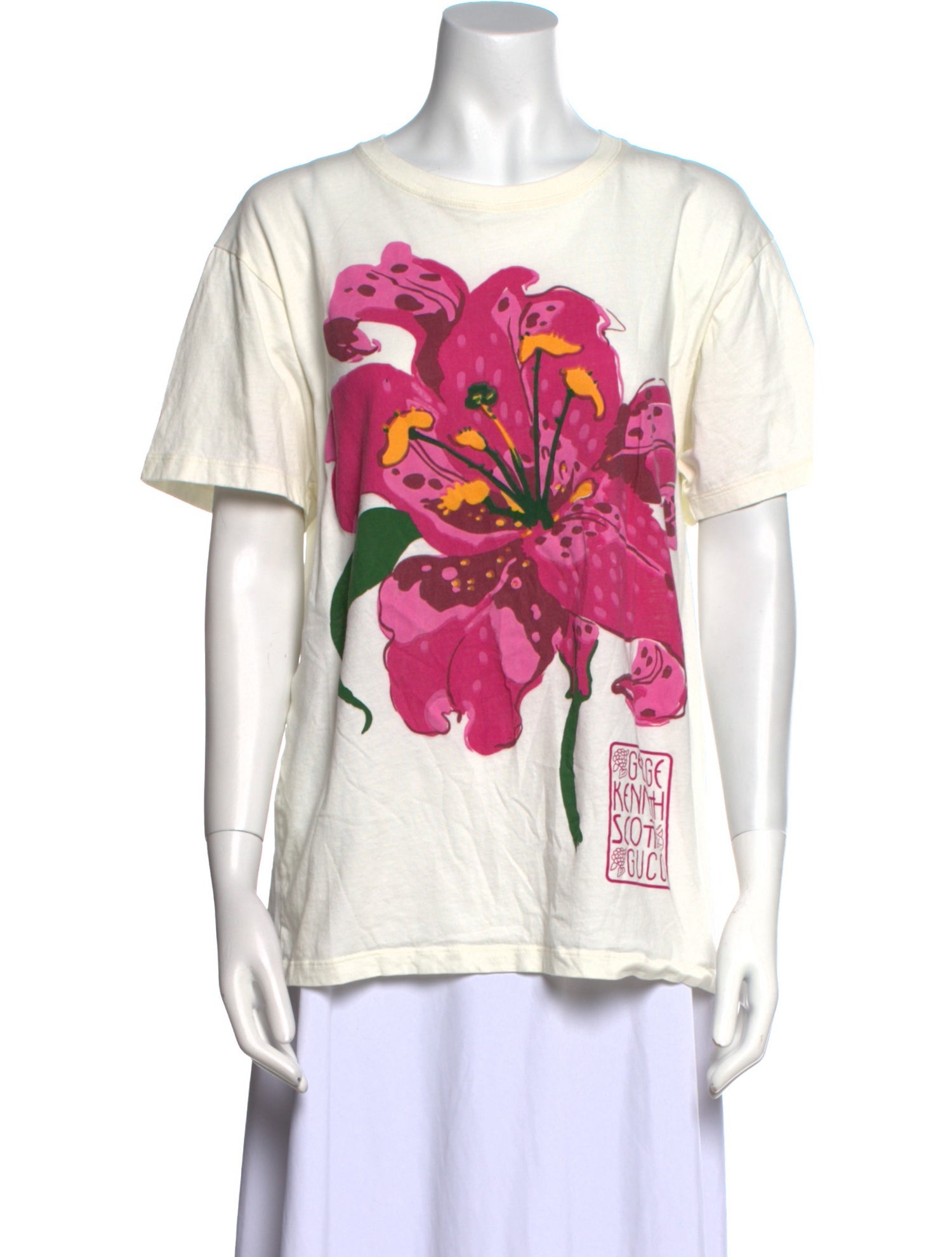 Gucci X Ken Scott 'Floral' Graphic Print T-Shirt