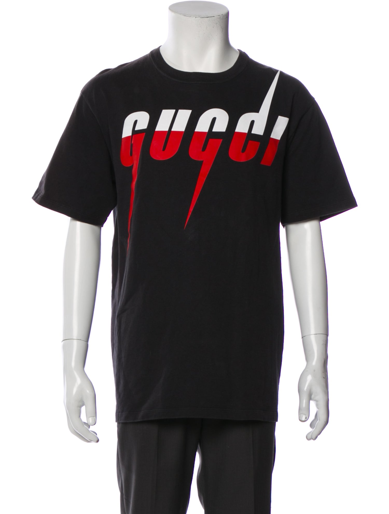 Gucci Graphic Print Crew Neck T-Shirt