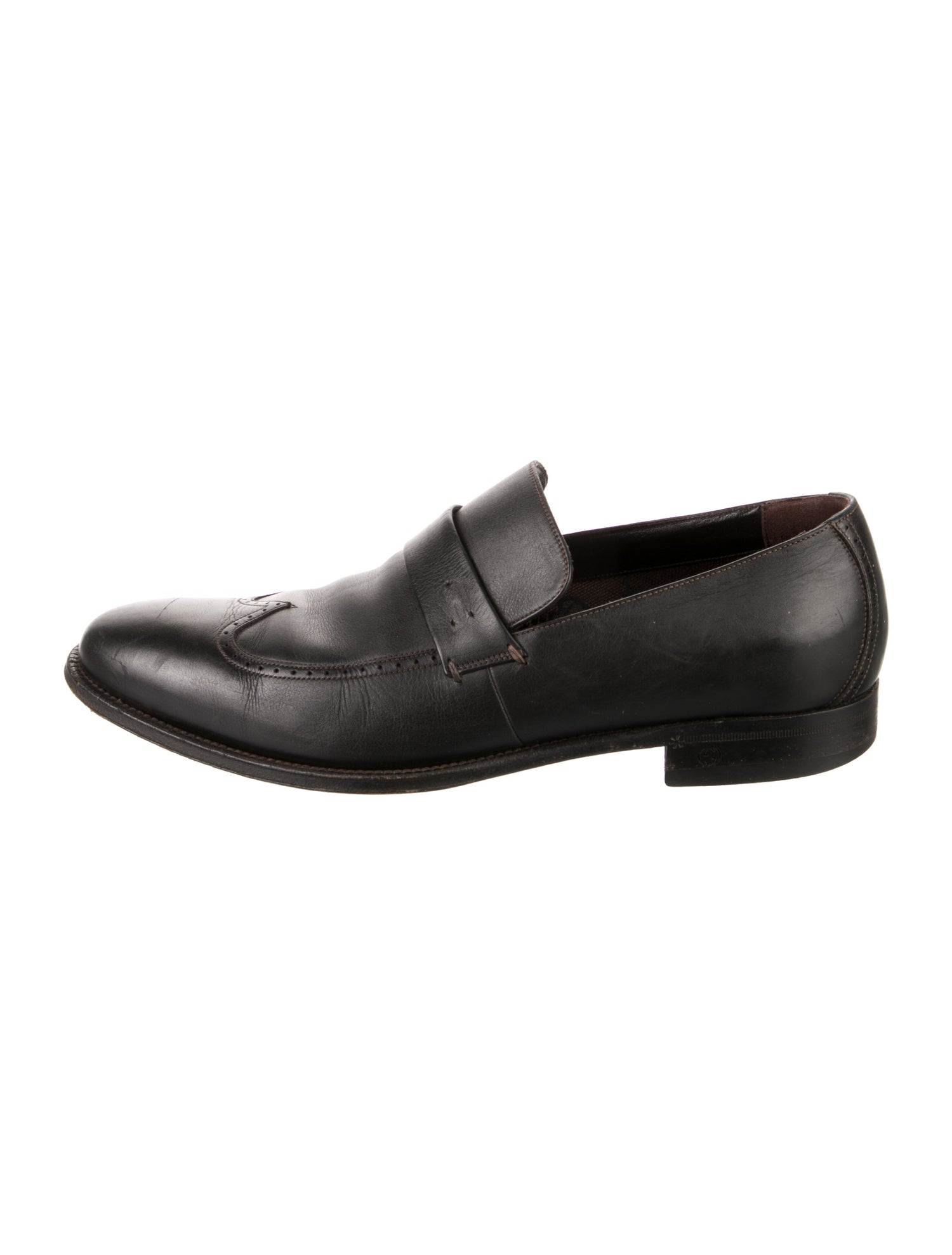 Gucci Leather Dress Loafers