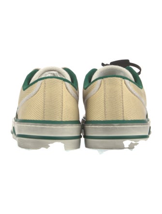 Gucci 1977 GG Logo Canvas Sneakers