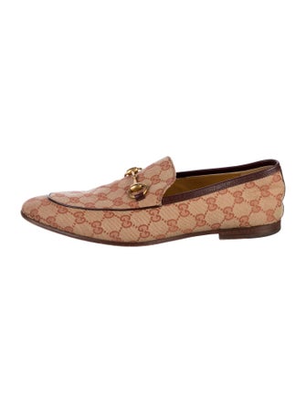 Gucci GG Canvas Canvas Loafers